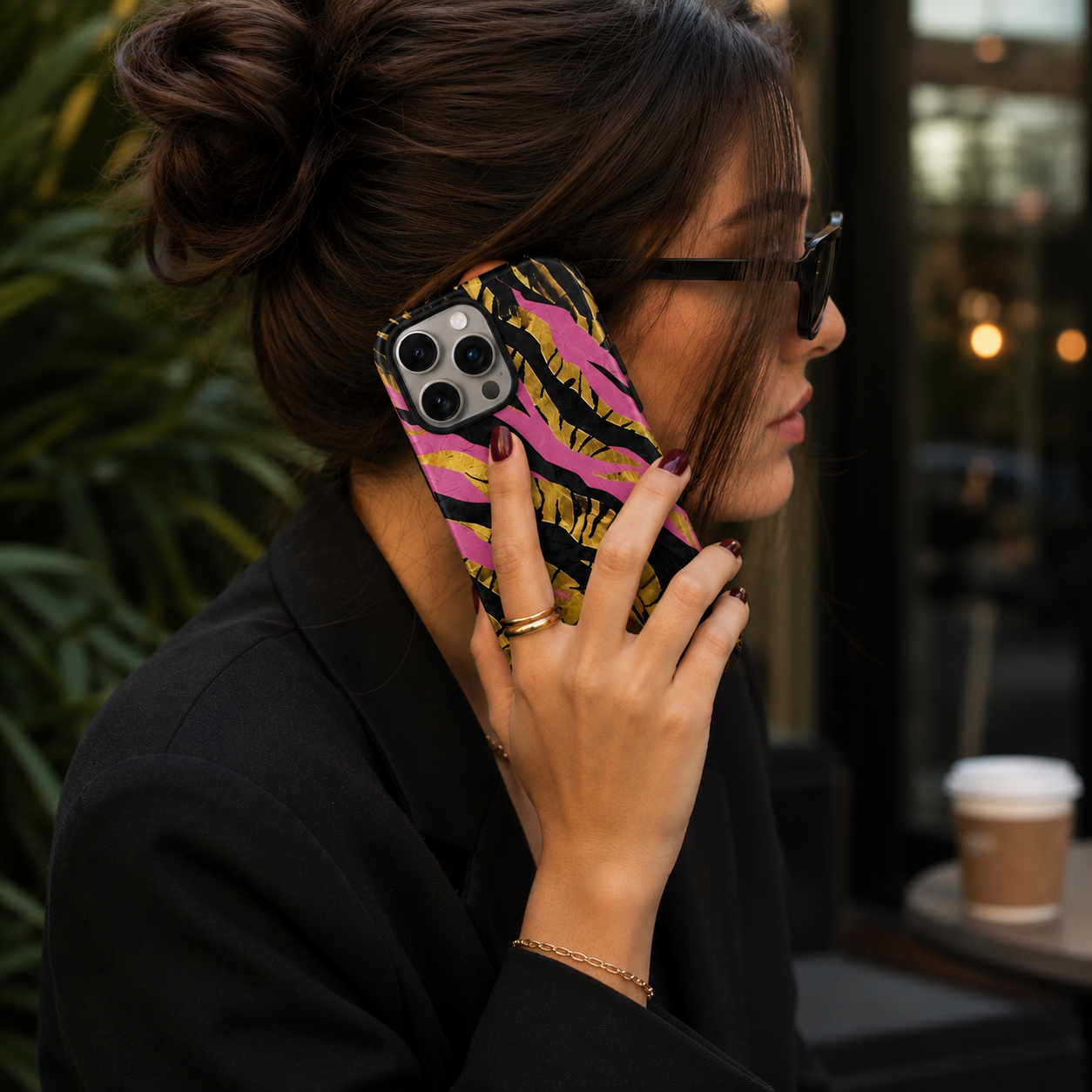 Blush Safari iPhone Tough Case