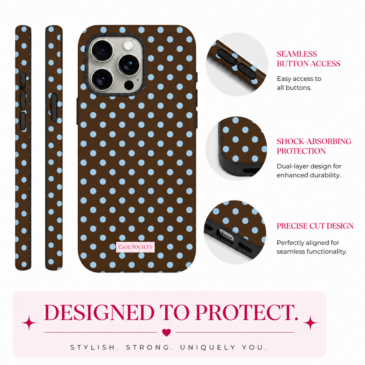 Coco Bleu iPhone Tough Case