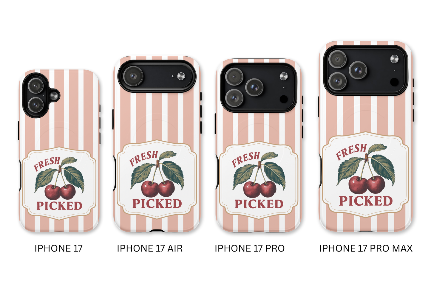 Fresh Picked Cherry Pink, MagSafe Phone case