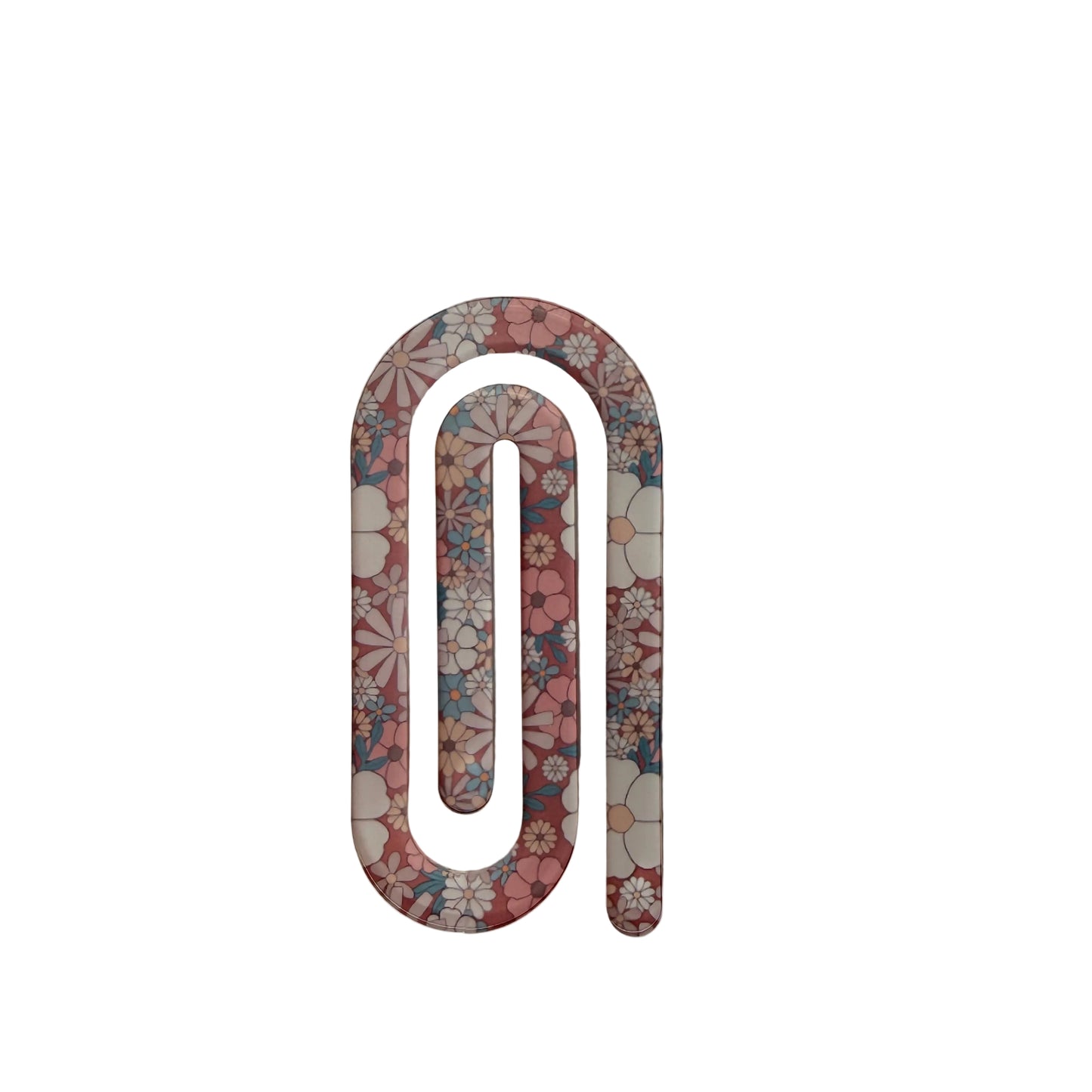 🌼 Boho Bloom Acrylic Jumbo Paperclip