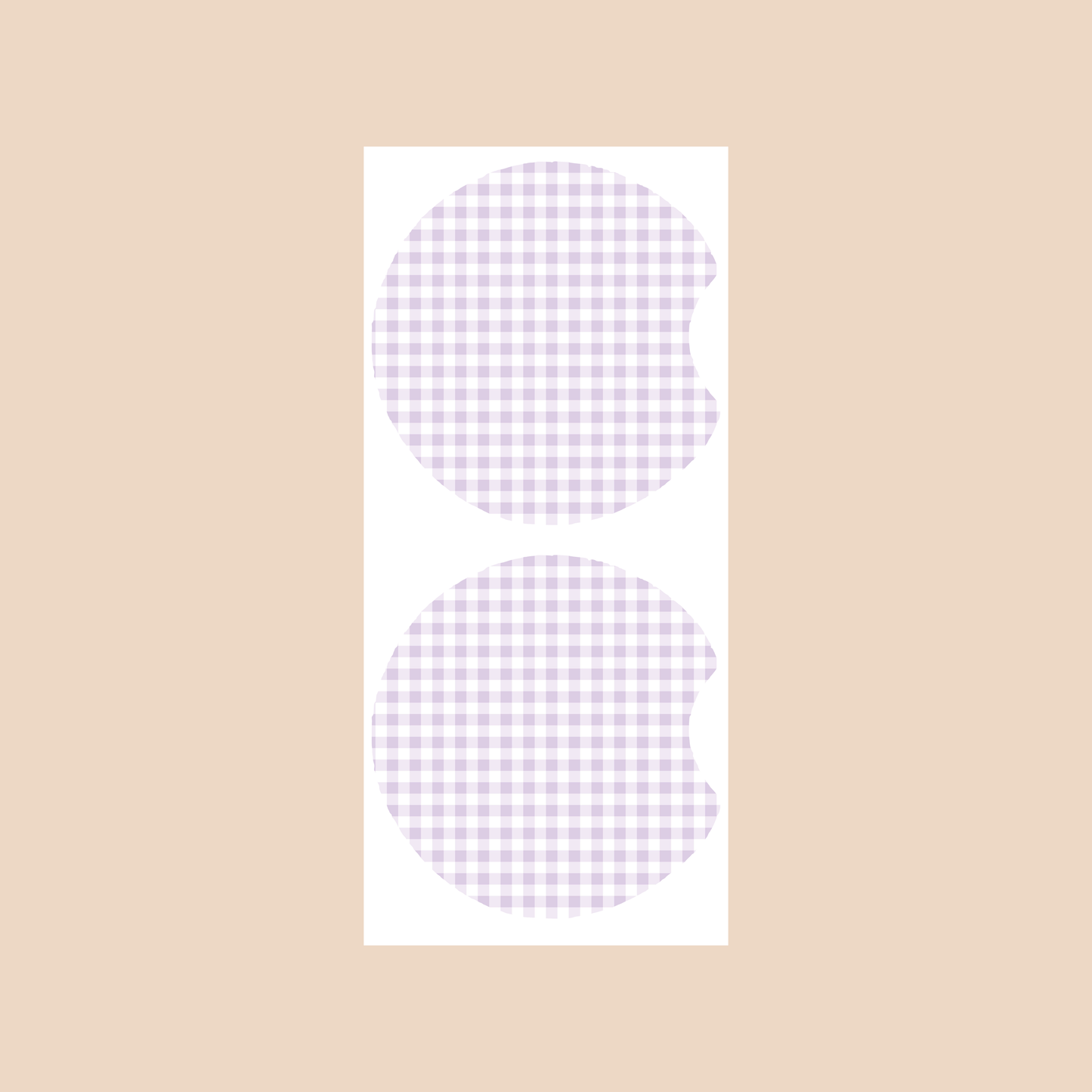 Purple Pastel Gingham