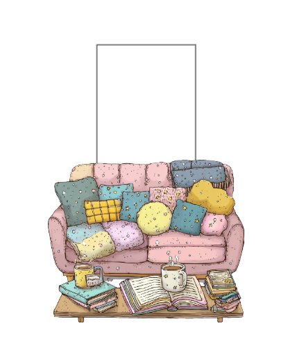 Magnetic Bookmark, Cozy Reads Edition