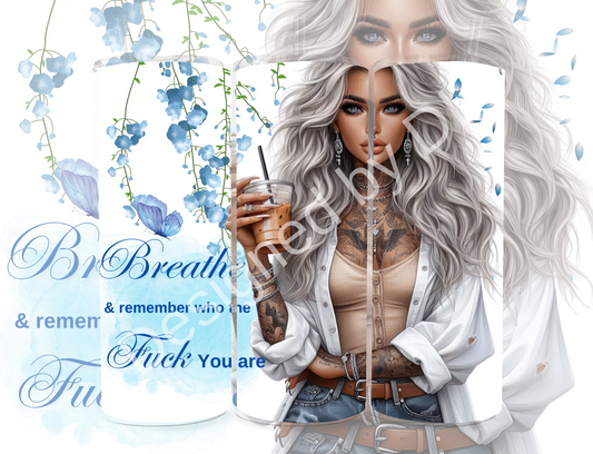 Breathe 20oz Tumbler Digital download.