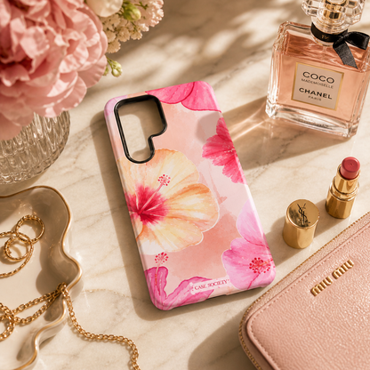 Golden Hibiscus MagSafe Case Samsung