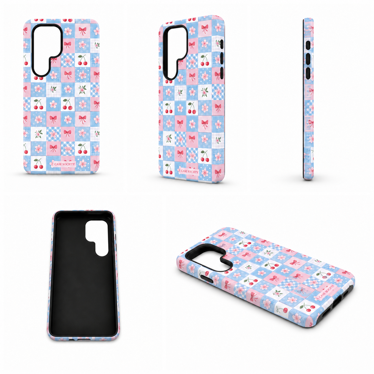 Cherry Check MagSafe Case Samsung