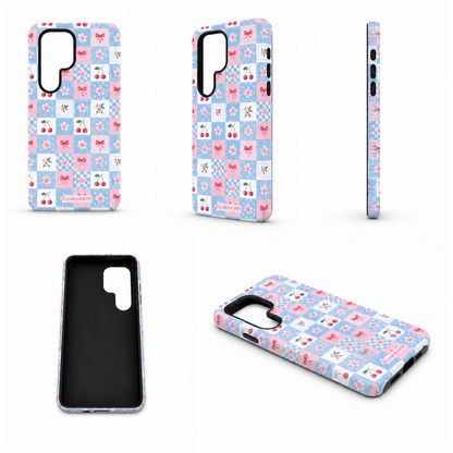 Cherry Check MagSafe Case Samsung