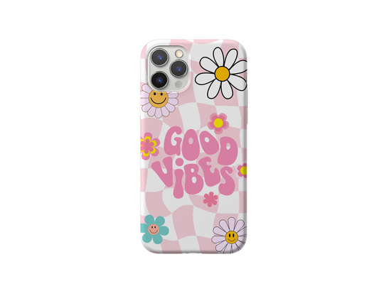 Good Vibes – MagSafe Phone Case Pink