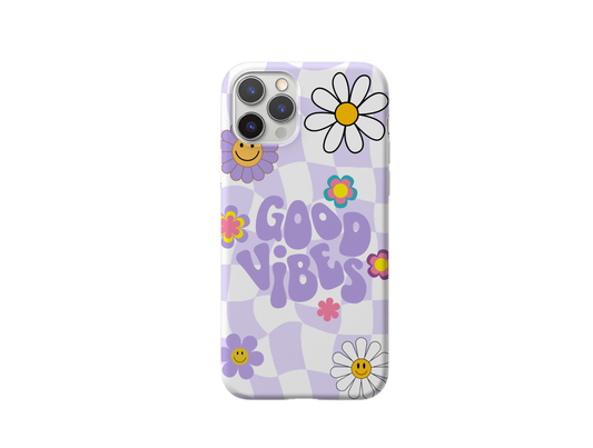 Good Vibes – MagSafe Phone Case Purple