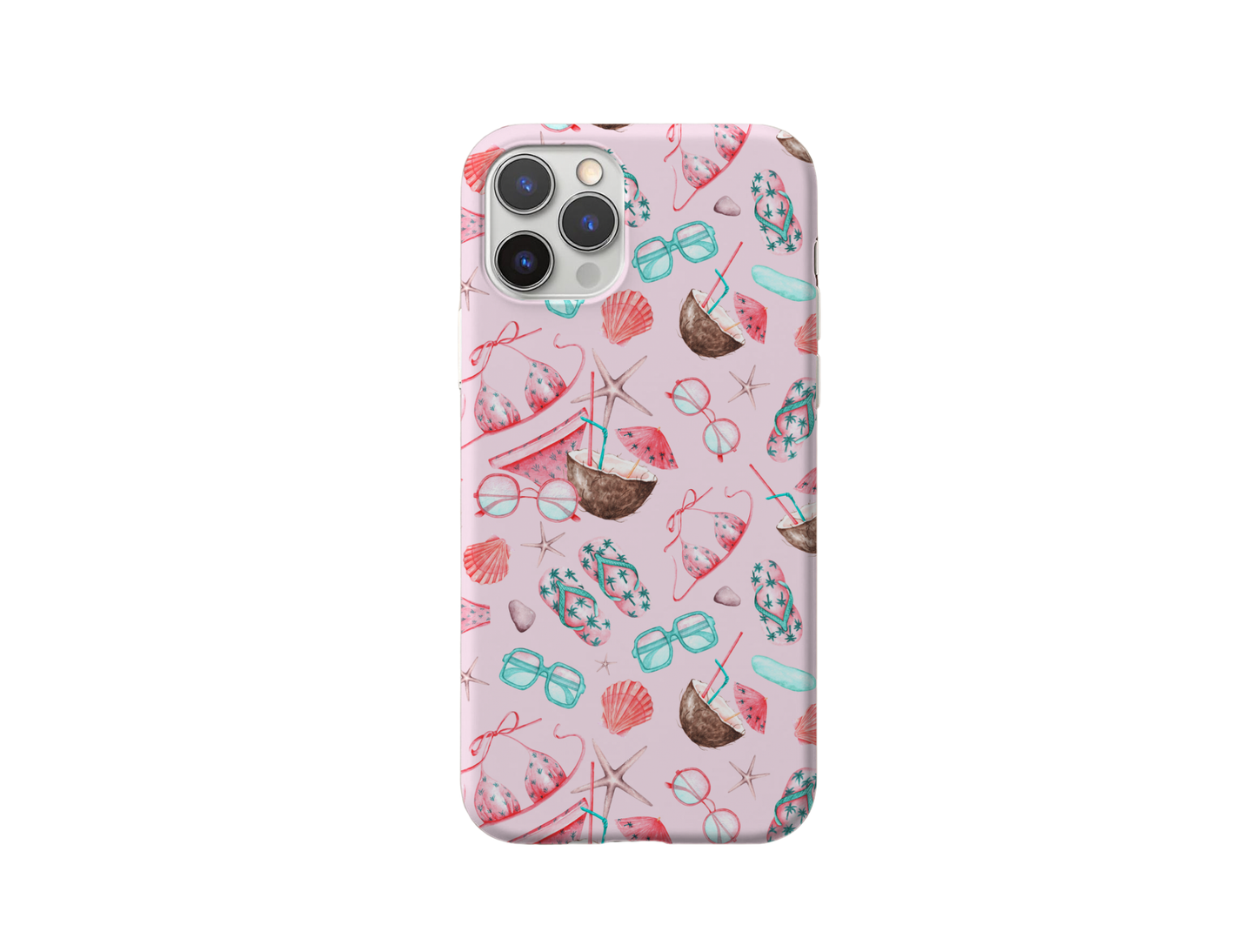 Summer Icons TPU phone case