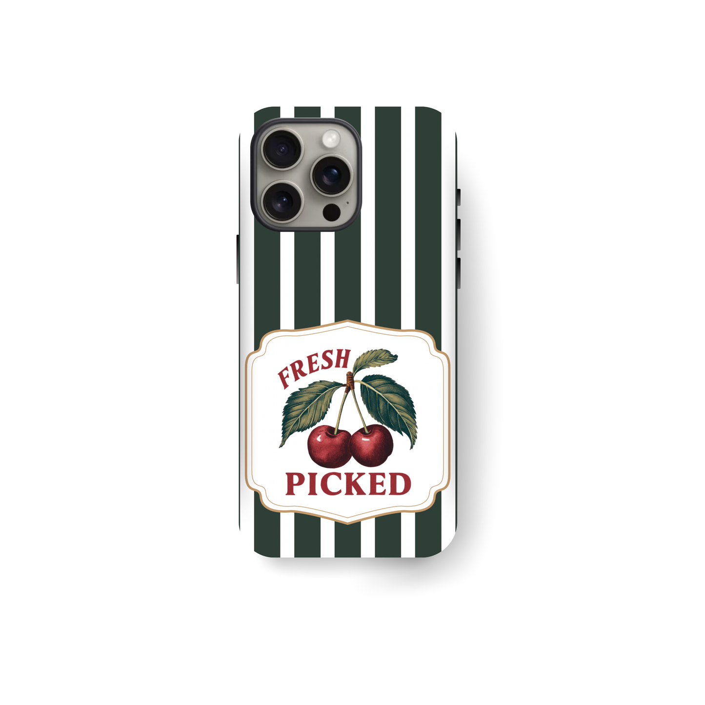 Fresh Picked Cherry Green, MagSafe Phone case