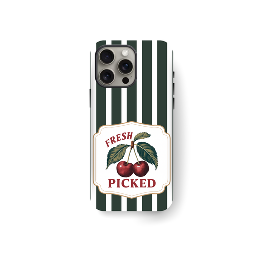 Fresh Picked Cherry Green, MagSafe Phone case
