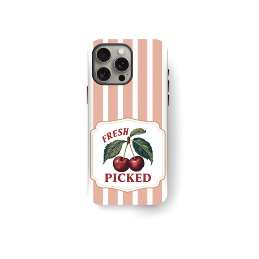 Fresh Picked Cherry Pink, MagSafe Phone case