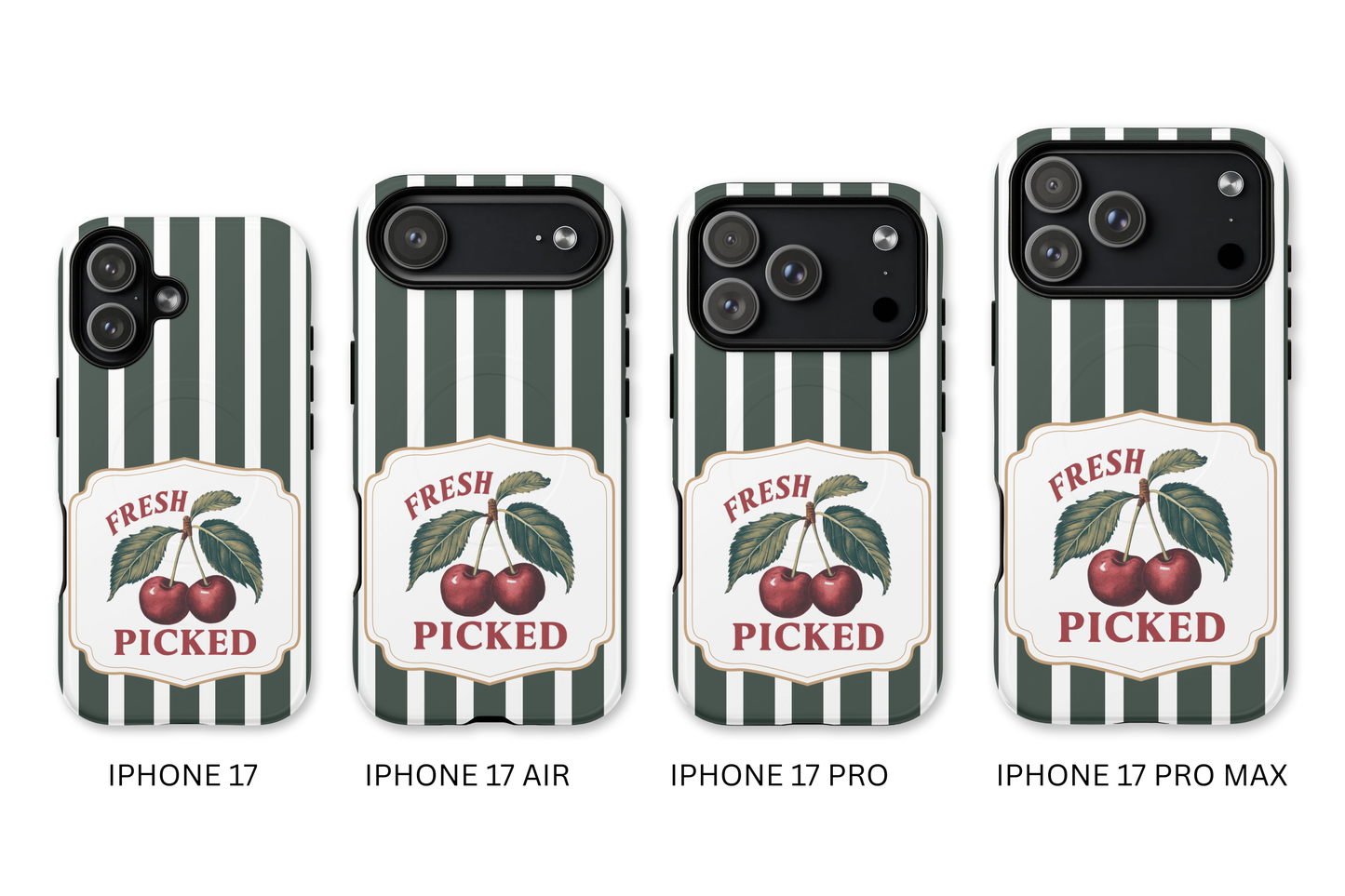 Fresh Picked Cherry Green, MagSafe Phone case