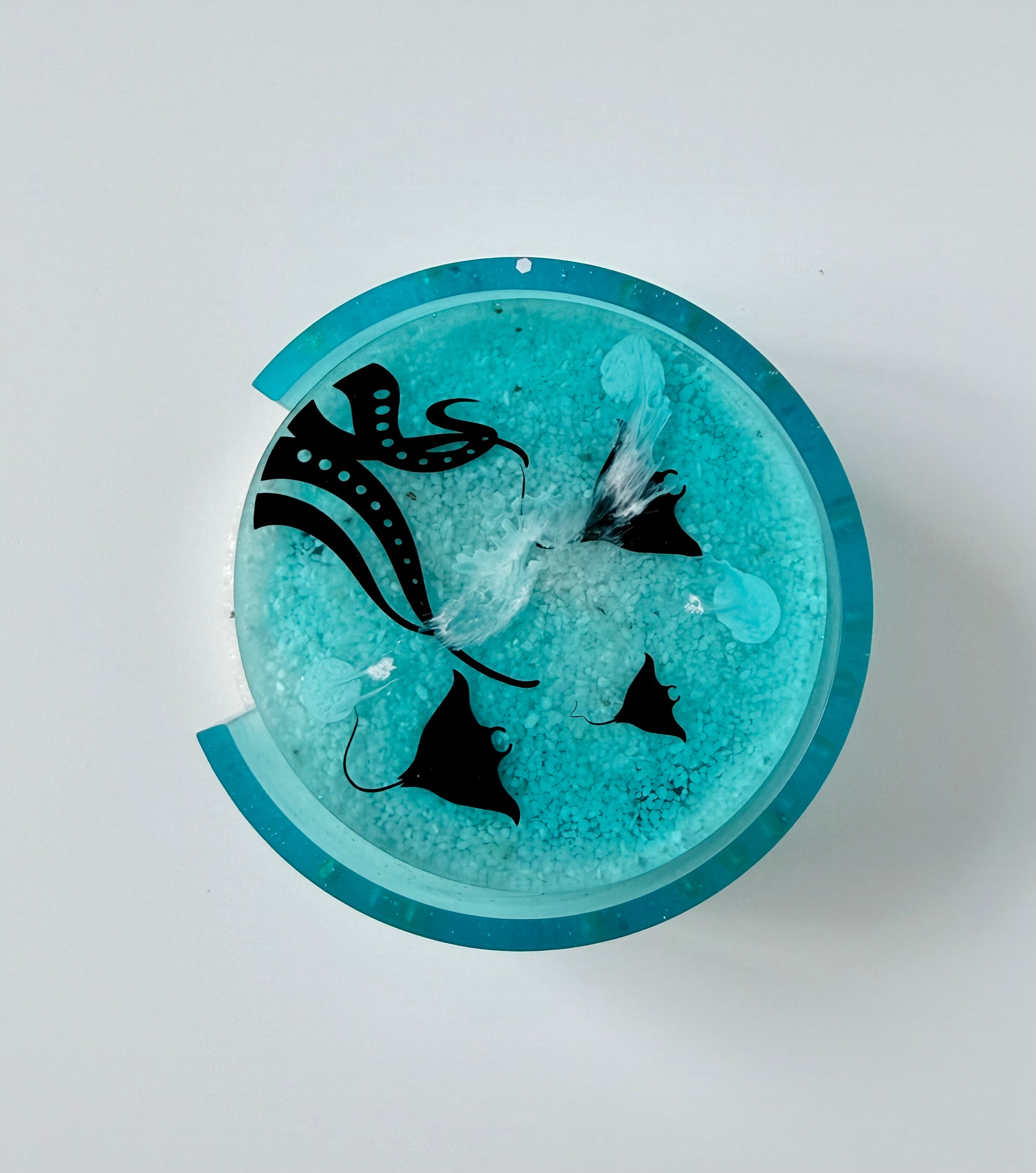 Handmade Resin Coasters – Set of 4