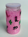 16oz Acrylic snow globe Tumbler