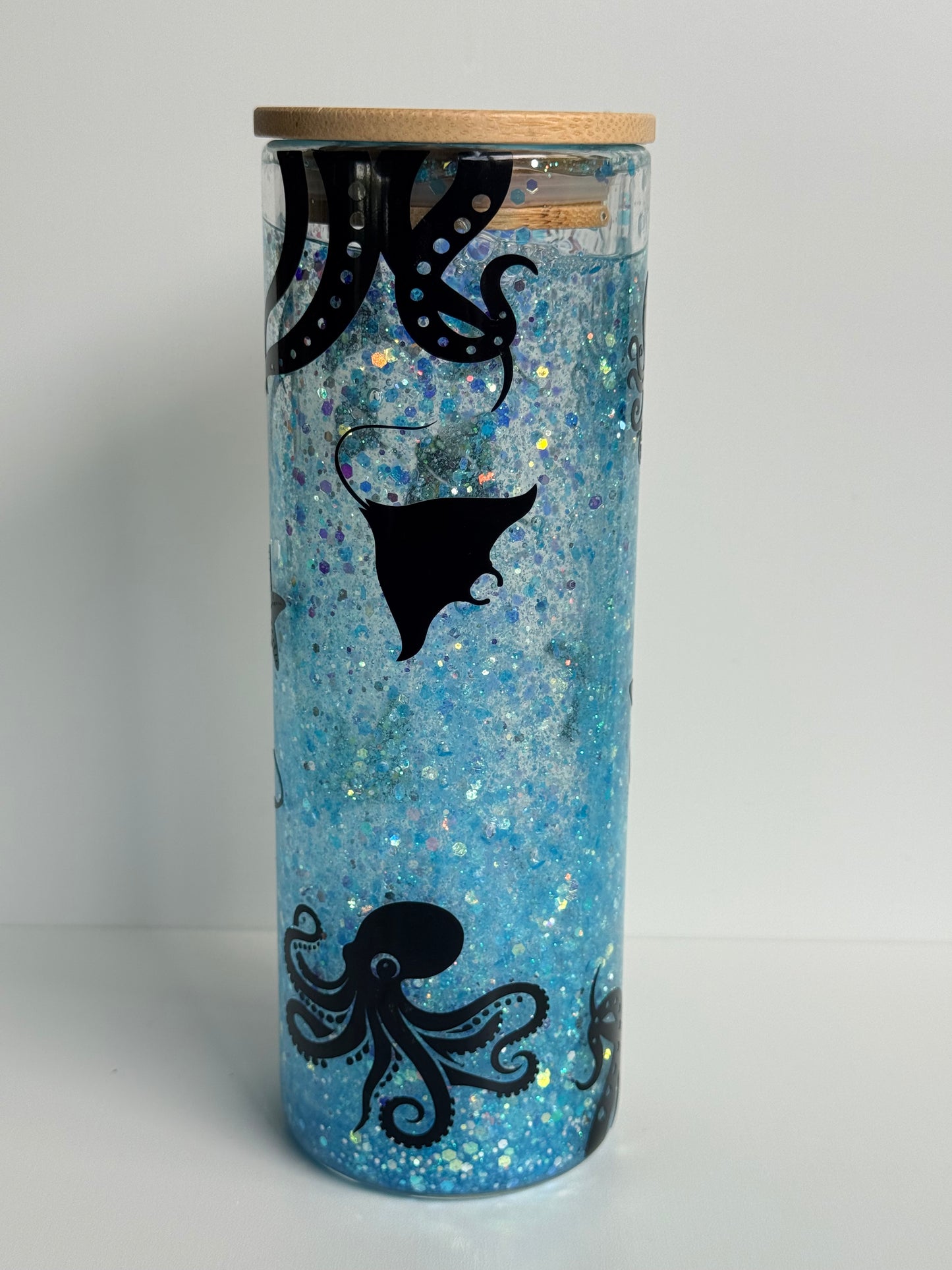 20oz snow globe Tumbler
