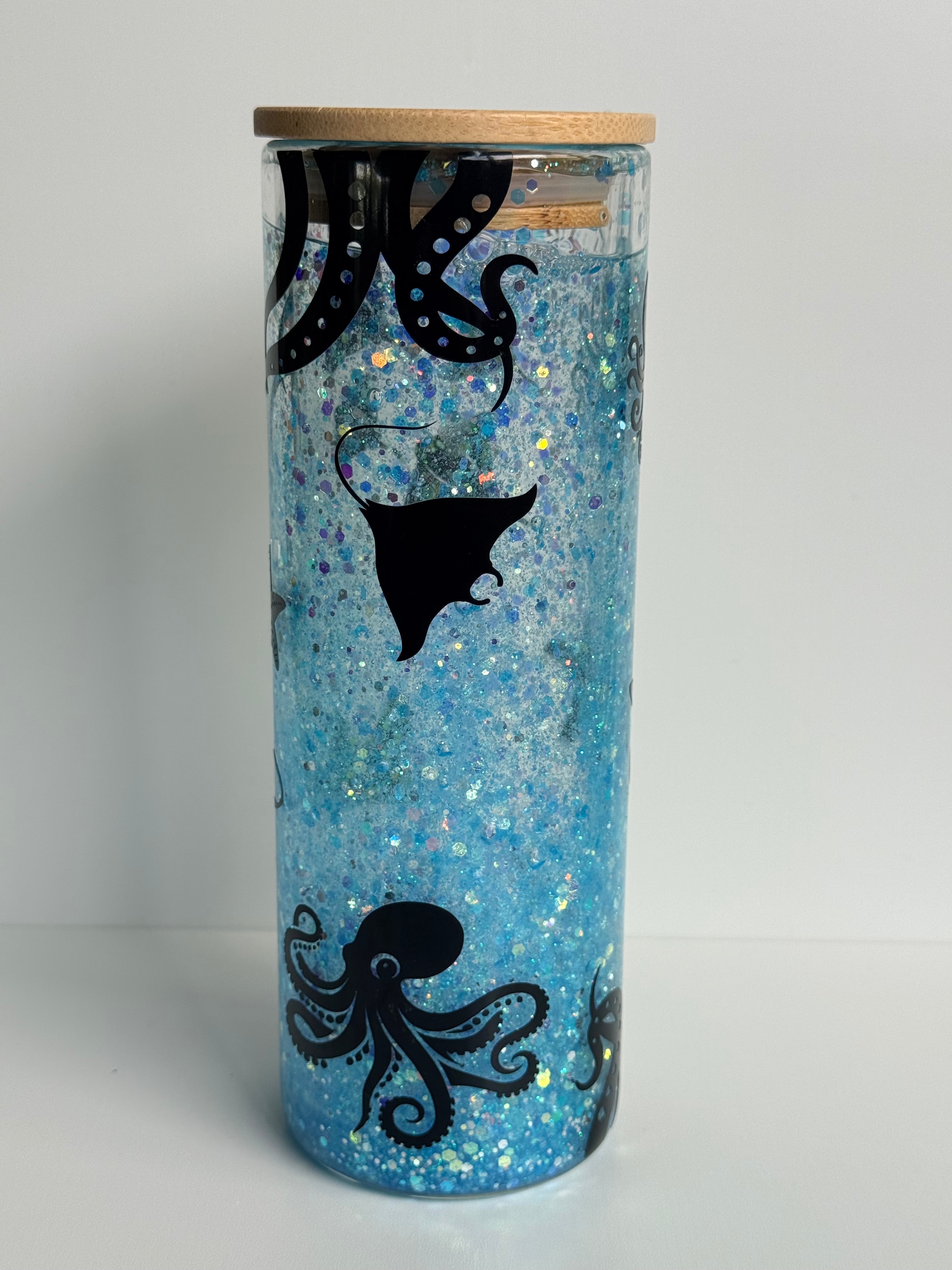 20oz snow globe Tumbler