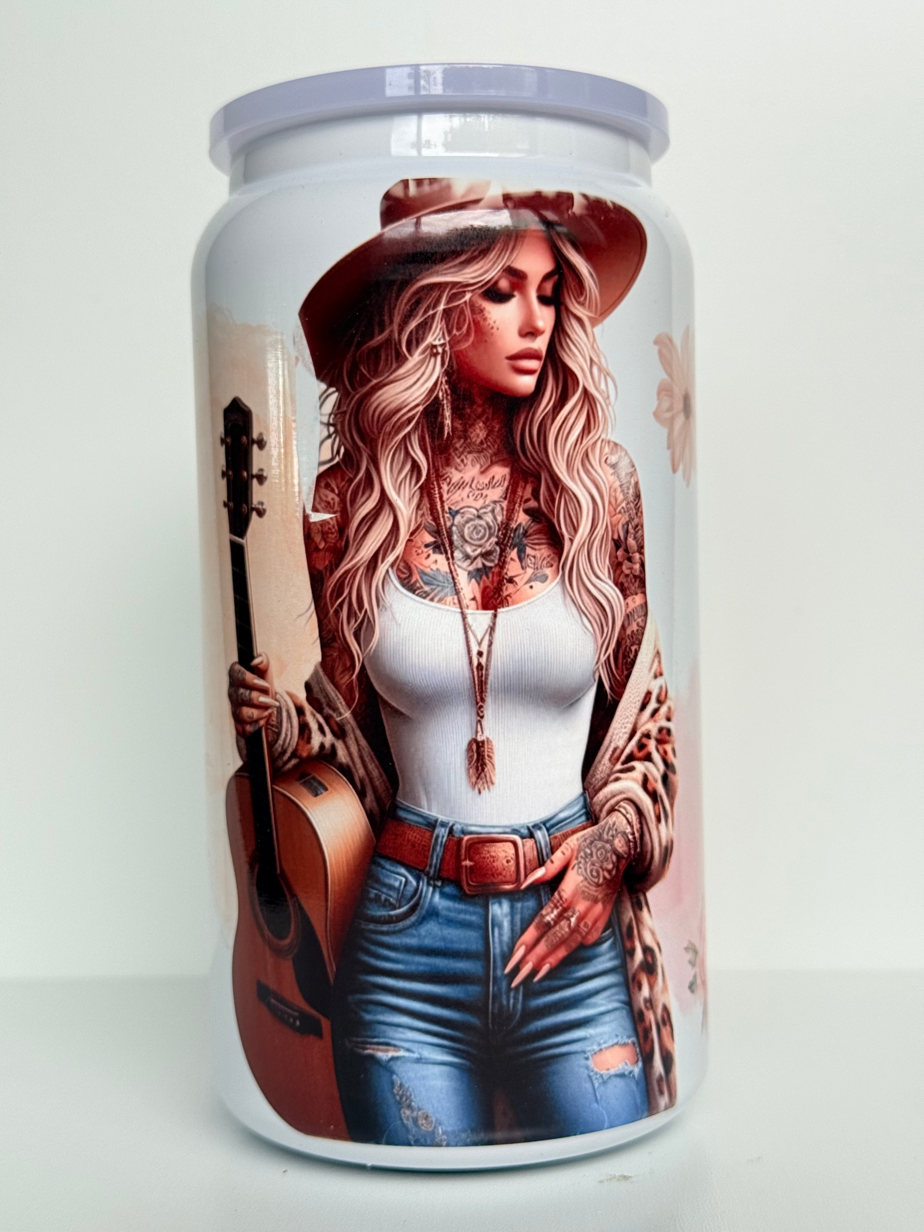 16oz Steel Libbey-Style Can Cup – Affirmation Collection