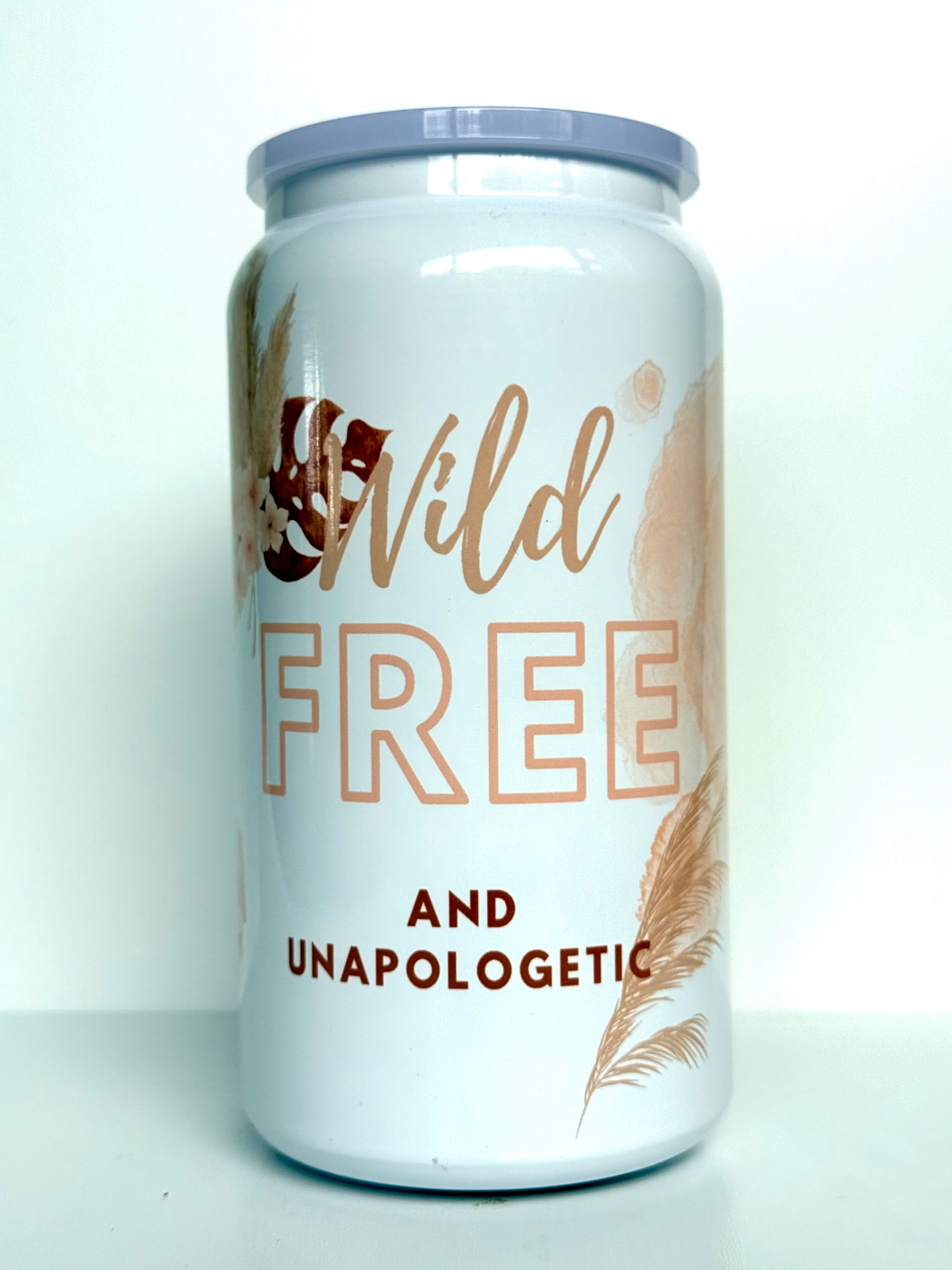 16oz Steel Libbey-Style Can Cup – Affirmation Collection