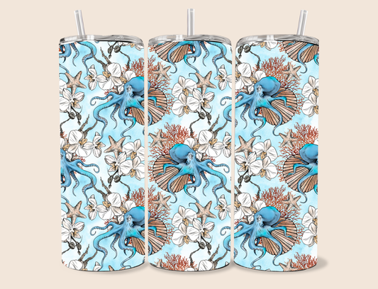 Under the Sea #1, 20oz stainless steel Tumbler