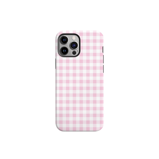 Pastel Pink Gingham