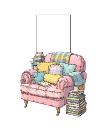 Magnetic Bookmark, Cozy Reads Edition