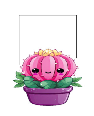 Cute Cactus Magnetic Bookmark Collection